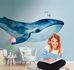 Illustration Photo Wallpaper Bluewhale Underwater blue 38300-1 3