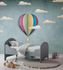Picture Photo Wallpaper Hot Air Balloon blue colourful 38301-1 1