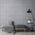 Picture Non-Woven Wallpaper Geometry Rhombus silver Gloss 38196-1 5
