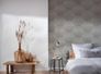 Image Non-Woven Wallpaper 3D Graphic greige silver Gloss 38204-3 5