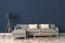 Artikelanicht Tapete Vlies Uni Vintage blau Glanz 38205-1 4