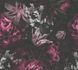 Detail Tapete Vlies Floral Blumenmuster Anthrazit pink 3