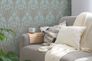 Image Non-Woven Wallpaper Baroque Classic mint-green 38091-2 4
