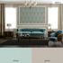 Picture Non-Woven Wallpaper Baroque Classic mint-green 38091-2 5