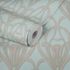 Illustration Non-Woven Wallpaper Baroque Classic mint-green 38091-2 1