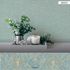 Picture Non-Woven Wallpaper Plain Glitter turquoise 38097-6 4
