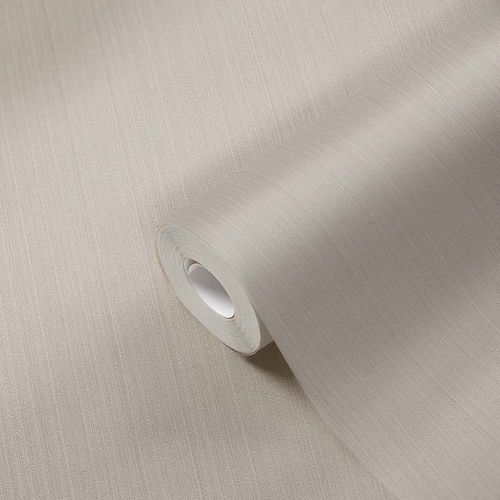 Produktansicht Vliestapete Uni Streifen Struktur beige-braun 38099-1