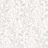 Photo Non-Woven Wallpaper Floral Bushes white silver 10251-01 4