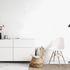 Image Non-Woven Wallpaper Stripes Structure white 10252-01 2