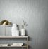 Produktbild Vliestapete Uni Meliert grau Metallic 85760 2