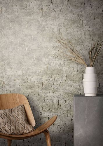 Artikelbild Vliestapete Textil Meliert braun-beige Metallic 85765