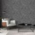 Image Wallpaper ELLE Waves Silk anthracite Metallic 10195-15 1