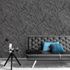 Picture Wallpaper ELLE Waves Silk anthracite Metallic 10195-15 2