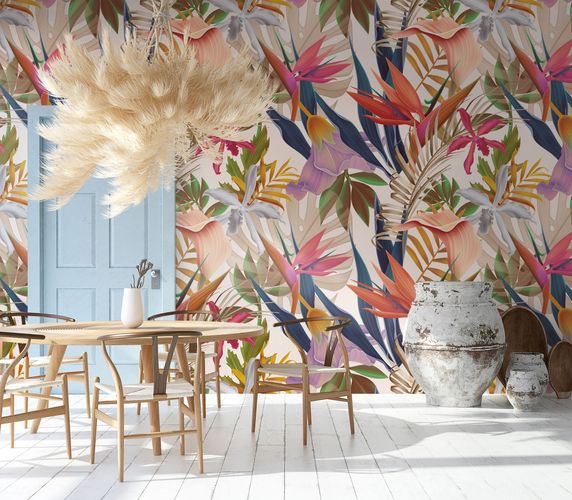 Wall Mural Floral Jungle Glööckler Wallpaper Beige 33434