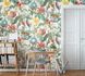 Room Image Photo Wallpaper Jungle Graphic white colourful Serafina 2