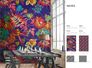 Infobild Fototapete Pflanzen Pop Art bunt lila Naima Marburg