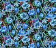 Image Photo Wallpaper Floral Flowers black blue Amelie