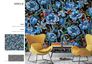 Info Image Photo Wallpaper Floral Flowers black blue Amelie
