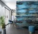 Room Image Photo Wallpaper Natur Patina blue grey gold Danerys