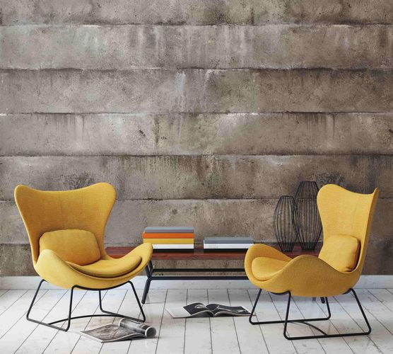 Room Image Photo Wallpaper concrete Stones grey Damara