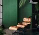 Room Image Photo Wallpaper Textile Tiles green black Leona