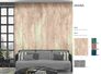 Info Image Photo Wallpaper Textile Vintage Triangles copper Akana