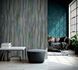 Room Image Photo Wallpaper Strokes Stripes green purple blue Mia