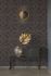 Non-Woven Wallpaper Ethno-Design black pink 38521-2 2