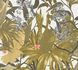 Photo Non-Woven Wallpaper Leaves Jungle green grey 38522-4 2