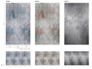 Illustration Photo Wallpaper Metal Look Rivets blue grey beige 47213 3