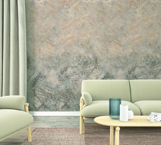 Produktbild Fototapete Vlies Stein-Muster Marmor grau beige 47215