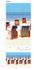 Artikelansicht Fototapete Vlies Strand-Körbe Meer blau braun beige 47218 3