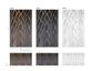 Illustration Photo Wallpaper Zig-Zag 3D Effect anthracite brown 47239 3