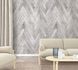 Picture Photo Wallpaper Zig-Zag Wood Look grey 47248 1