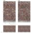 Artikelansicht Fototapete Vlies Backstein Mauer rot-braun gelb 47255 3