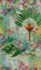 Artikelbild Fototapete Vlies Pfau Blumen Garten grün bunt 47259 2
