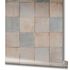 Picture Non-Woven Wallpaper Tiles greige blue Marburg 45710 2