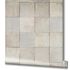 Picture Non-Woven Wallpaper Tiles grey-blue Marburg 45711 2