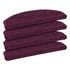 15er Set Stufenmatten Treppenmatten Glamour lila