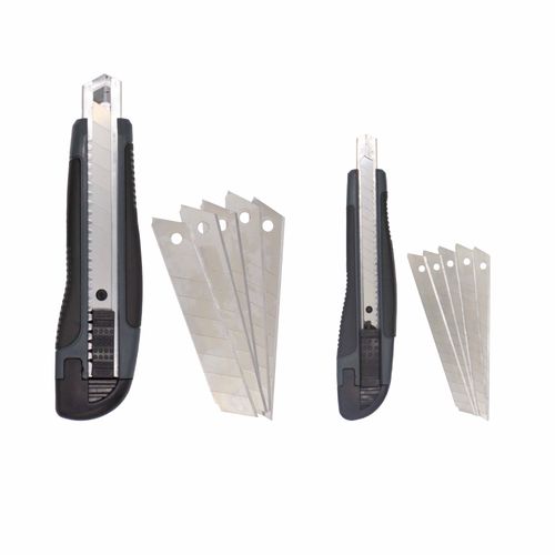 Profi Cuttermesser Set Teppichmesser 4tlg. ausgepackt