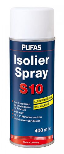 PUFAS Flecken Isolierspray weiß deckend 400ml