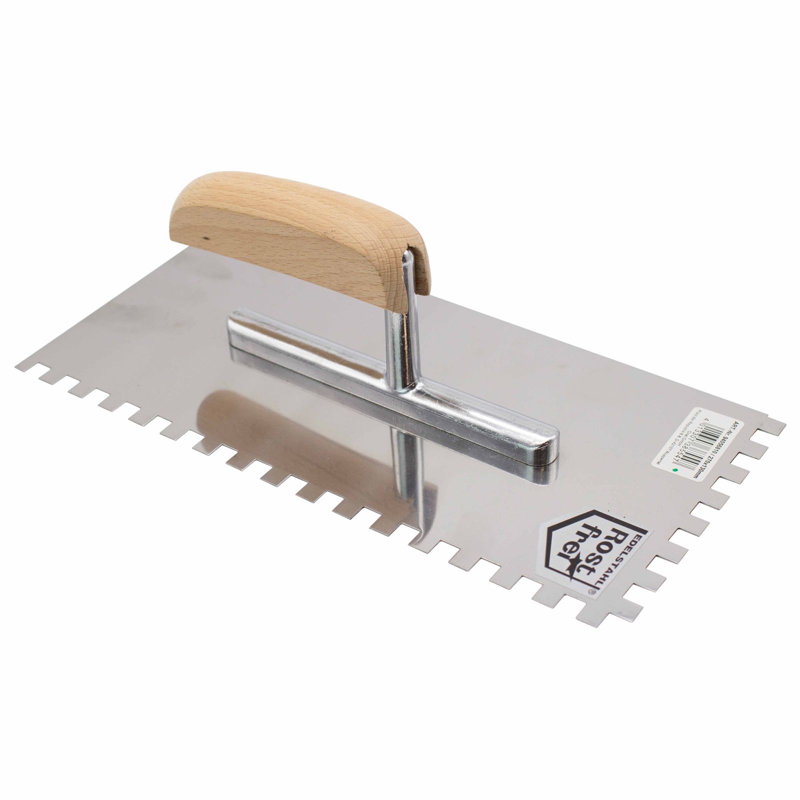 Venezianerkelle 240mm – Glättkelle Aus Edelstahl Mit Holzgriff, Von BlueN