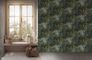 Non-Woven Wallpaper Jungle Leaves dark green 38356-1 6