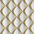Tapete Vlies 3D Grafisch gold weiß Glanz 2