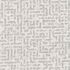 Tapete Vlies Labyrinth Geometrie weiß silber 2