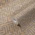 Non-Woven Wallpaper Labyrinth light brown 38695-2 4