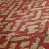 Tapete Vlies Labyrinth Geometrie rot 3