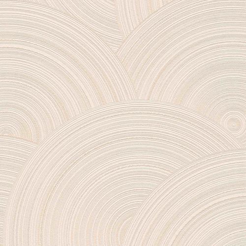 Non-Woven Wallpaper 3D Waves pink silver 38696-2