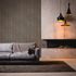 Non-Woven Wallpaper Herringbone dark grey brown 38697-1 1