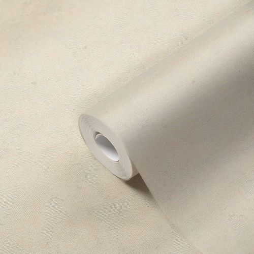 Non-Woven Wallpaper Geometric cream-white 38698-1